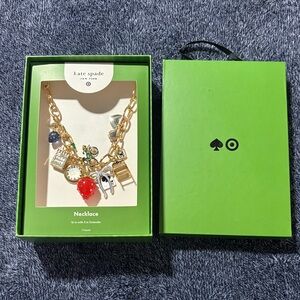 Kate Spade x Target charm necklace